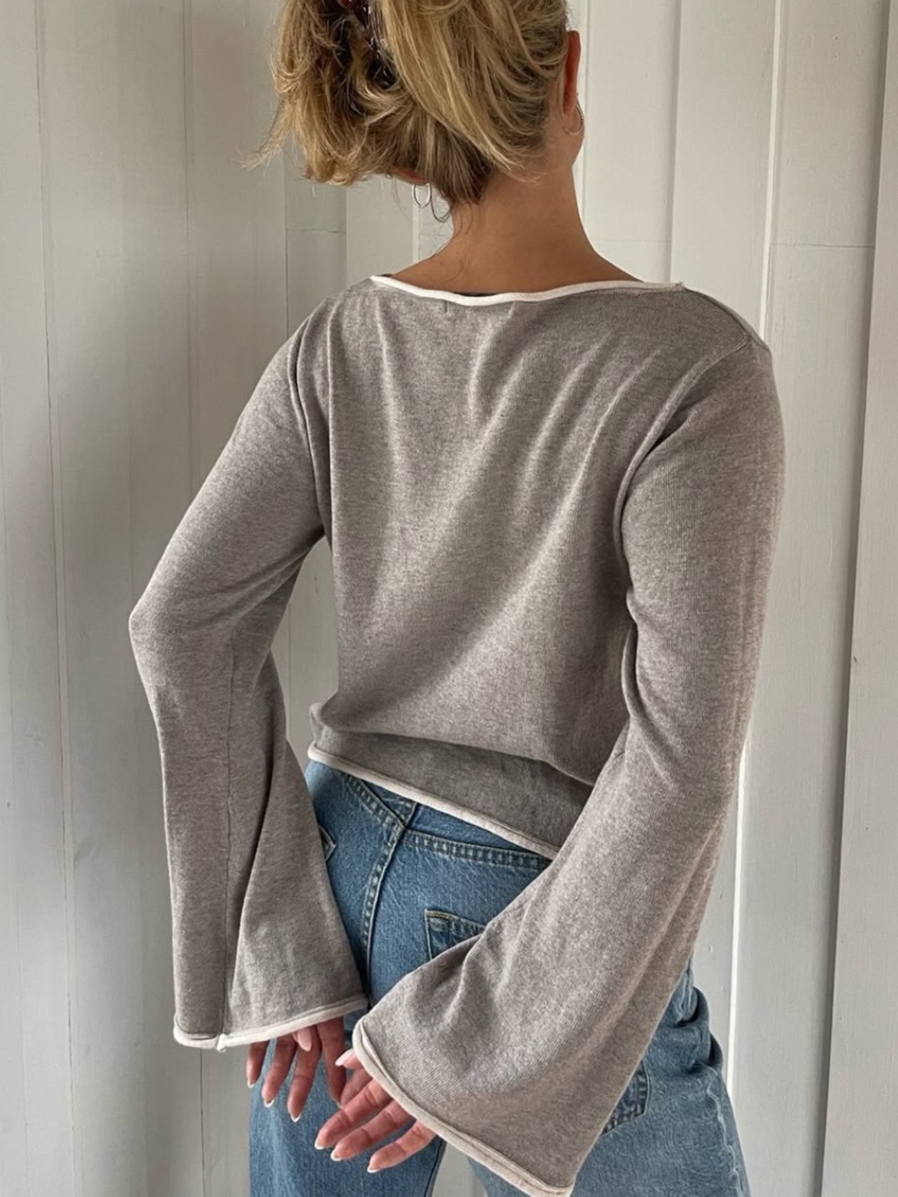 Djerf avenue bateau neck jumper